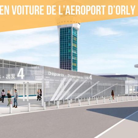 Le Cosy Yellow Appartement Lumineux A 5 Min De La Gare D'Evry Avec Parking Gratuit Courcouronnes Esterno foto